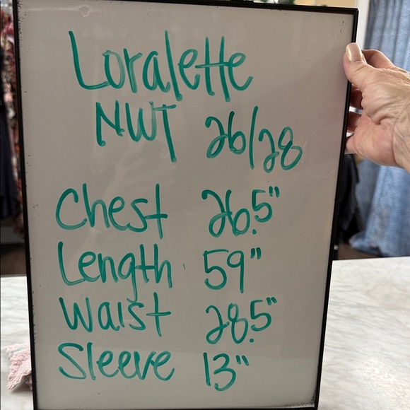 Loralette NWT Journey Maxi Dress in Green Floral Size 26/28 - Picture 2 of 16